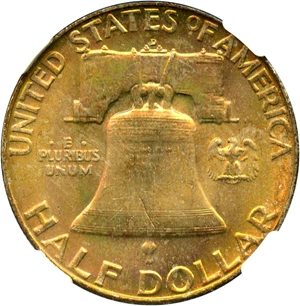 image for: 1952-D 50c NGC MS66 FBL