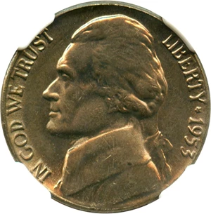 image for: 1953 5c NGC MS65 - No Reserve!