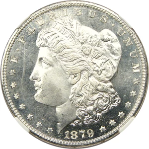 image for: 1879-S $1 NGC MS68 - Amazing Gem