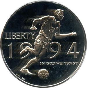 image for: 1994-P World Cup 50c PCGS Proof 69 DCAM - No Reserve!