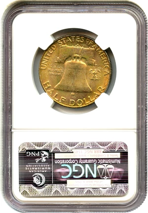 image for: 1952-D 50c NGC MS66 FBL