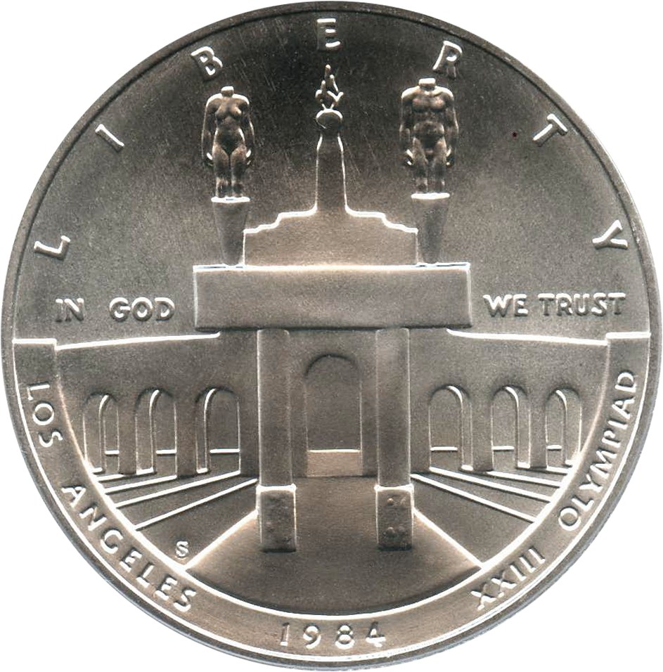 image for: 1984-S Olympic $1 PCGS MS69 - No Reserve!