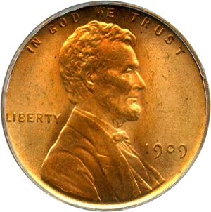 image for: 1909 Lincoln 1c PCGS MS67 RD (OGH Rattler Holder)
