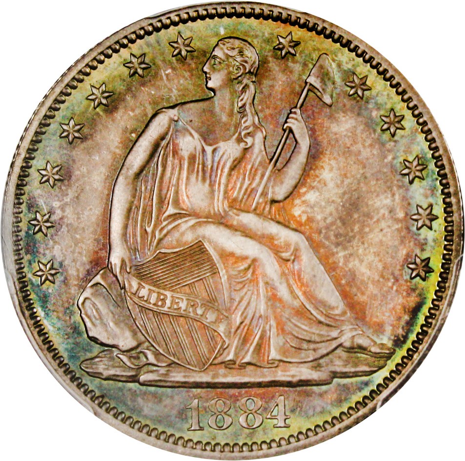 image for: 1884 50c PCGS/CAC Proof 65 - DLRC Discount!