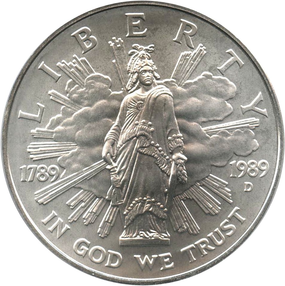 image for: 1989-D Congress $1 PCGS MS69 - No Reserve!