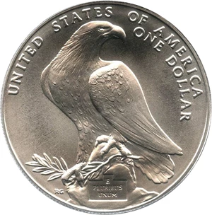 image for: 1984-P Olympic $1 PCGS MS69 - No Reserve!