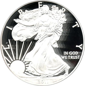 image for: 2011-W Silver Eagle $1 PCGS Proof 69 DCAM - No Reserve!