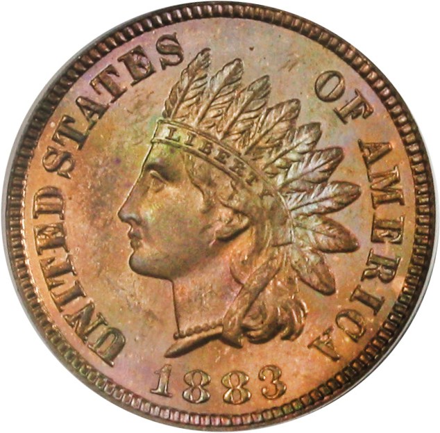 image for: 1883 1c PCGS Proof 64 RB - No Reserve!