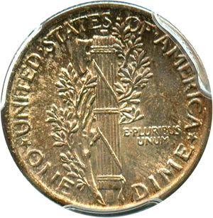 image for: 1919 10c PCGS MS64 - No Reserve!