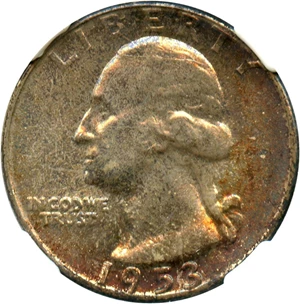 image for: 1953 25c NGC/CAC MS67 - No Reserve!