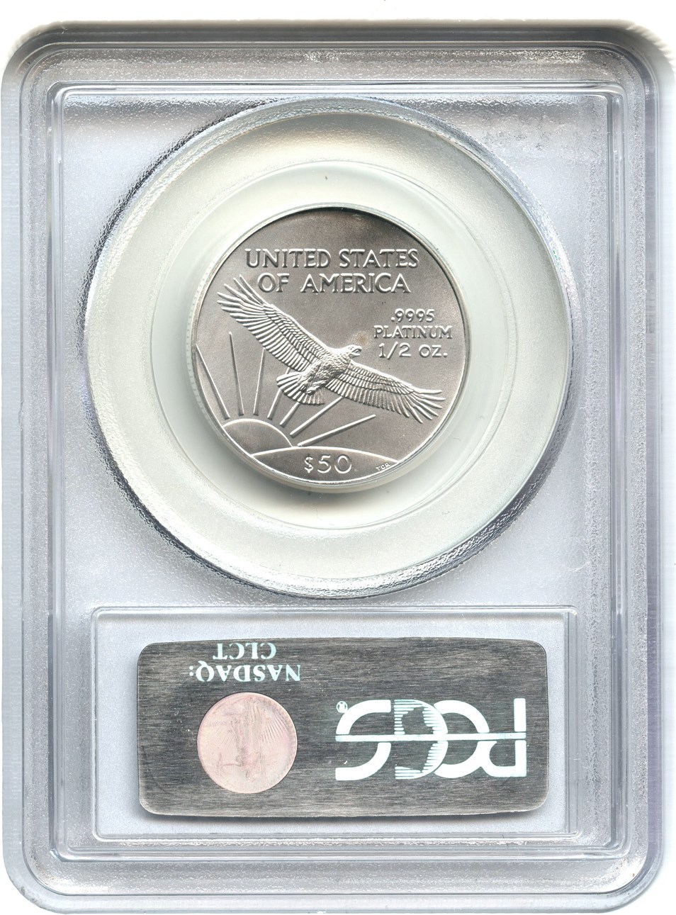 image for: 2004 Platinum Eagle $50 PCGS MS69 - No Reserve!