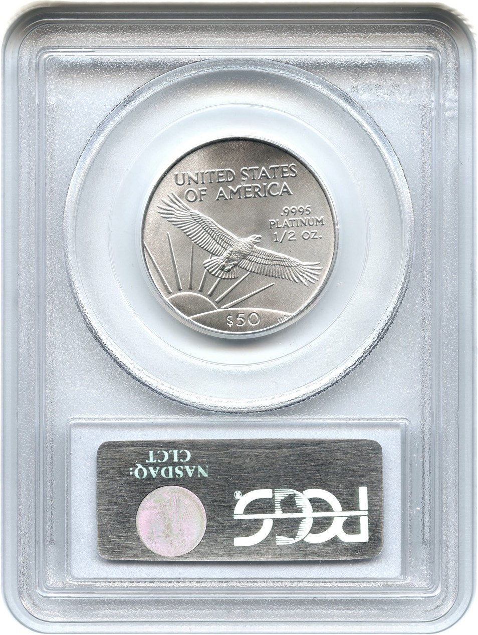 image for: 2004 Platinum Eagle $50 PCGS MS69 - No Reserve!