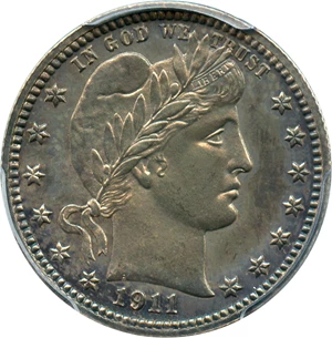 image for: 1911 25c PCGS Proof 62 - No Reserve!