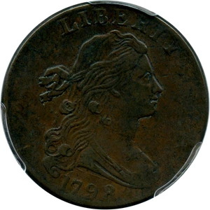 image for: 1798 1c PCGS XF45 (S-174, 2nd Hair Style)