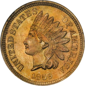 image for: 1859 1c NGC Proof 65