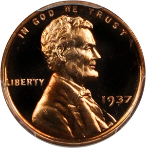 image for: 1937 1c PCGS Proof 66 RD CAM