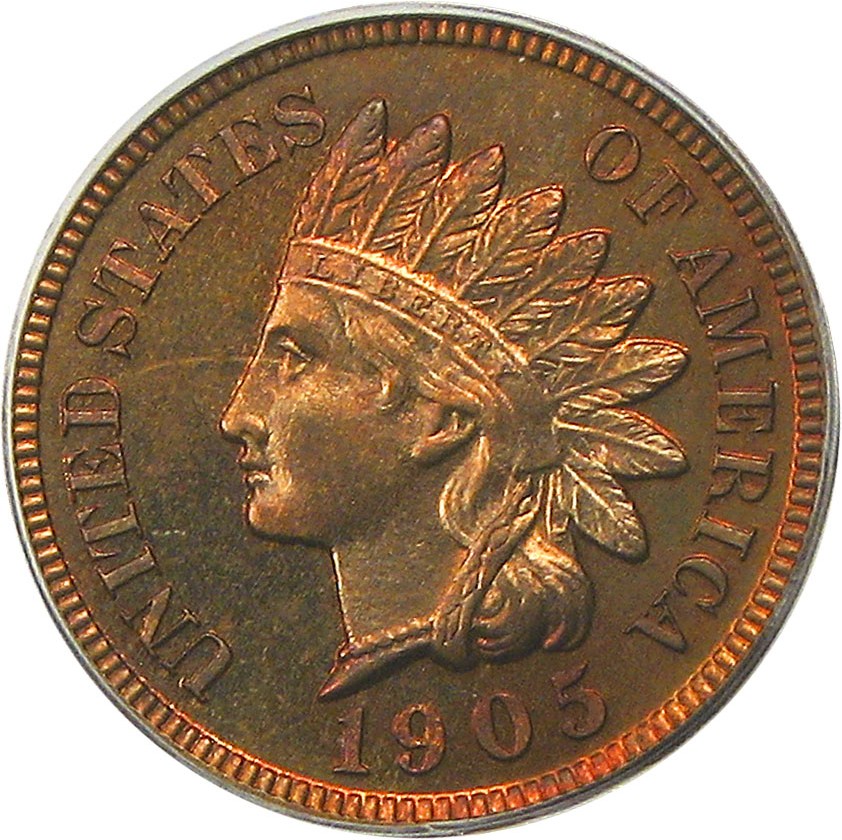 image for: 1905 1c PCGS Proof 65 RB