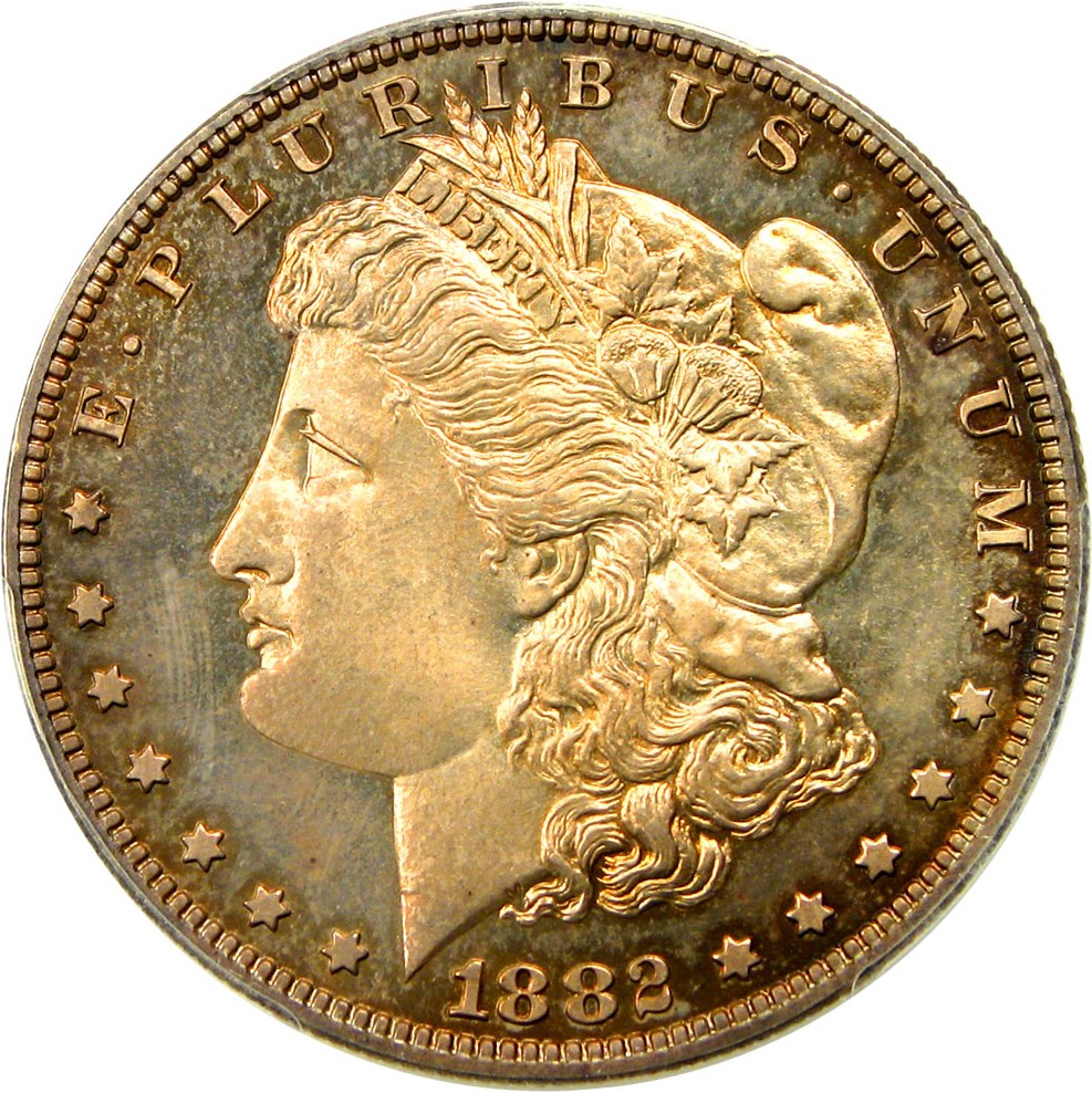 image for: 1882 $1 PCGS/CAC Proof 65