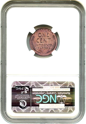 image for: 1936 1c NGC Proof 66 RB (Type 1, Satin Finish)