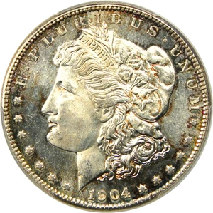 image for: 1904-S $1 PCGS MS66