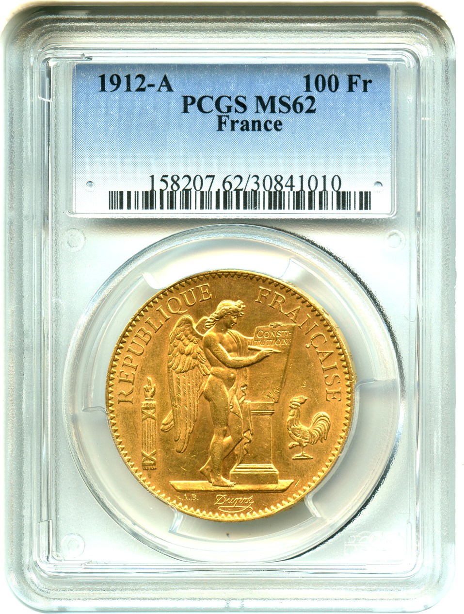 1912-A     100 Fr MS thumbnail 3