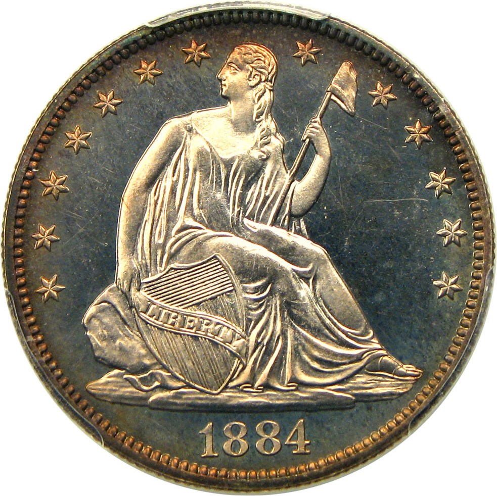 image for: 1884 50c PCGS Proof 66 CAM