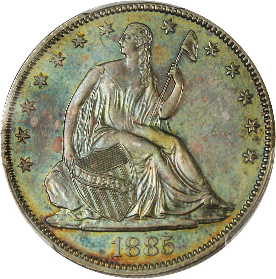 image for: 1885 50c PCGS/CAC Proof 64