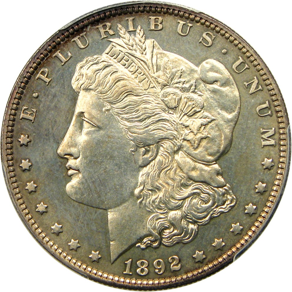 image for: 1892 $1 PCGS Proof 64