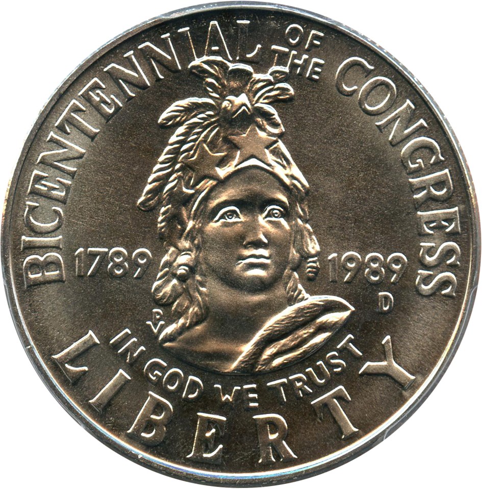 image for: 1989-D Congress 50c PCGS MS69 - No Reserve!