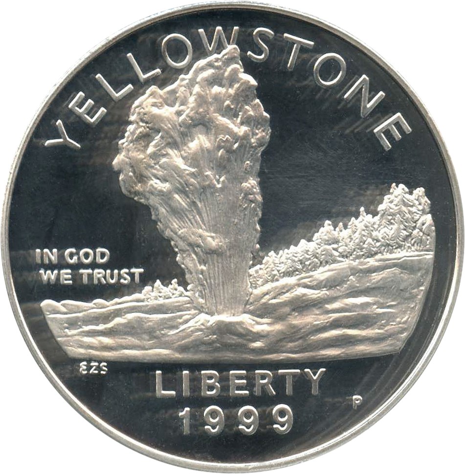 image for: 1999-P Yellowstone $1 PCGS Proof 69 DCAM - No Reserve!