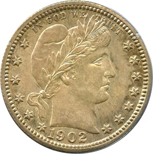 image for: 1902-S 25c PCGS/CAC MS62