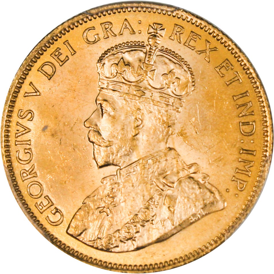 image for: 1914 Canada $10 PCGS MS63