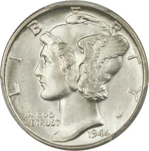 image for: 1944 10c PCGS/CAC MS67 FB