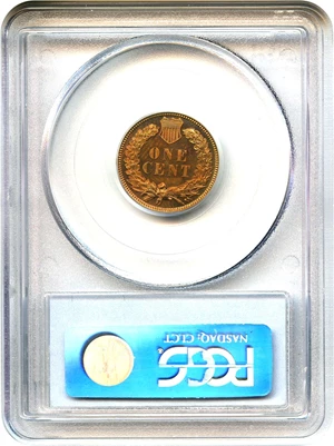 image for: 1908 1c PCGS Proof 65 RD - No Reserve!