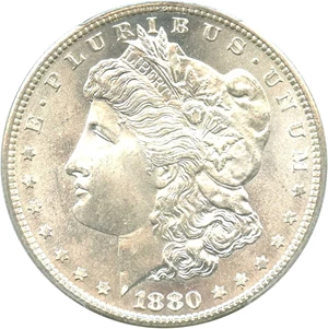 image for: 1880-S $1 PCGS/CAC MS66+ (80/79)