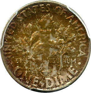 image for: 1958-D 10c PCGS MS66