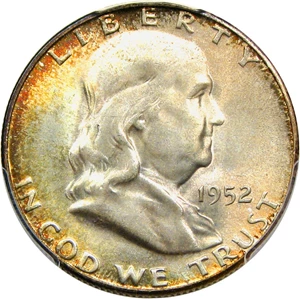image for: 1952-S 50c PCGS/CAC MS67 - No Reserve!