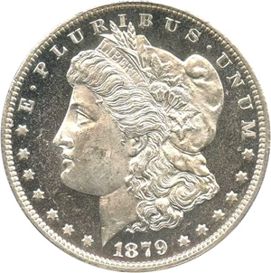 image for: 1879-O $1 PCGS MS63 PL