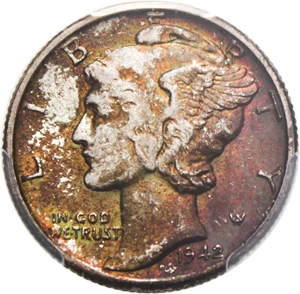 image for: 1942 10c PCGS MS65