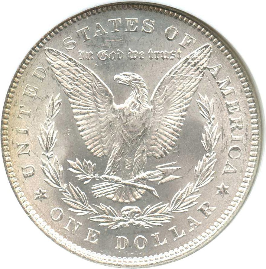 image for: 1878 7/8TF $1 NGC MS63 (Weak, VAM-33, 7/4TF)