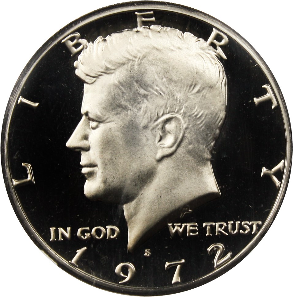 image for: 1972-S 50c NGC Proof 69 UCAM