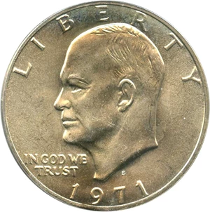 image for: 1971-S $1 PCGS MS67 (Silver)