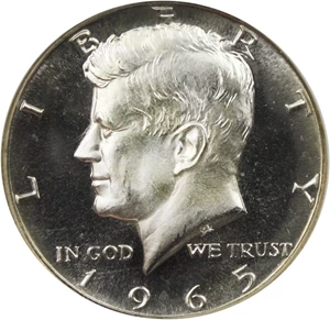 image for: 1965 50c NGC MS66 CAM (Special Mint Set)