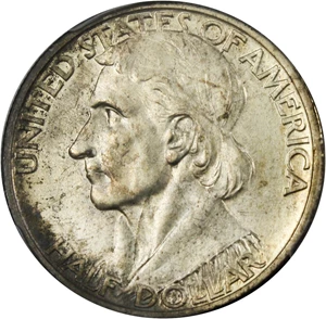 image for: 1935/34-S Boone 50c PCGS MS65