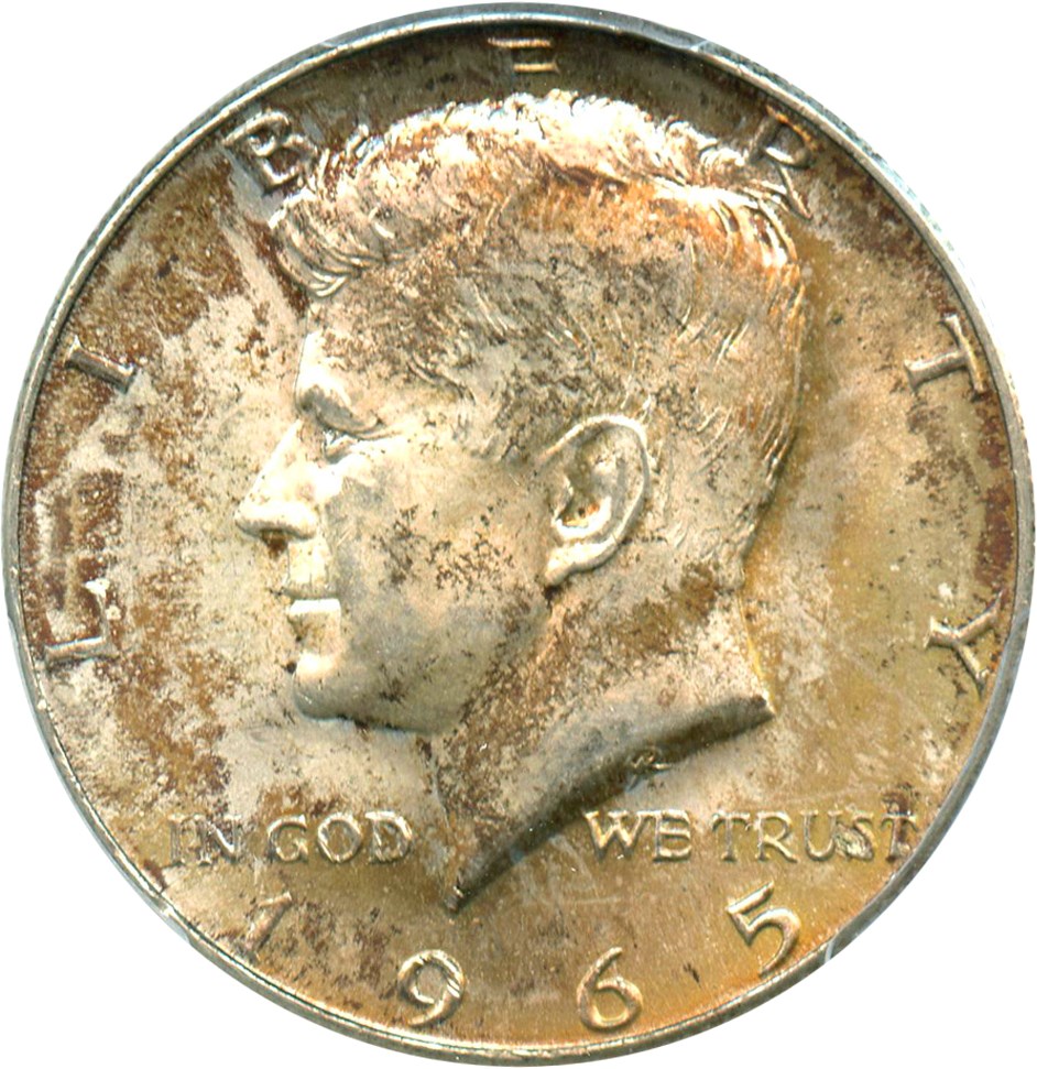 image for: 1965 50c PCGS MS66