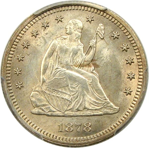 image for: 1878 25c PCGS MS64