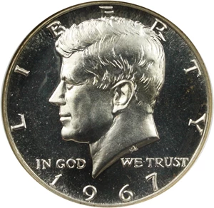 image for: 1967 50c NGC MS67 CAM (Special Mint Set)