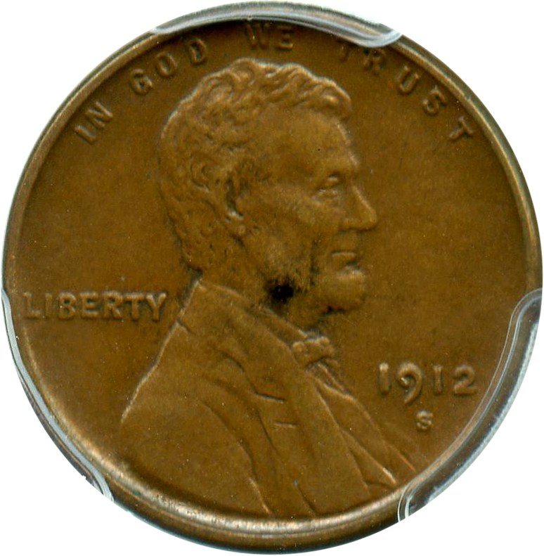 image for: 1912-S 1c PCGS AU53 - No Reserve!