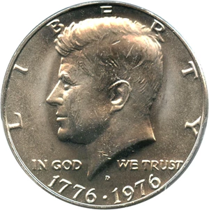 image for: 1976-D 50c PCGS MS64 (Clad)