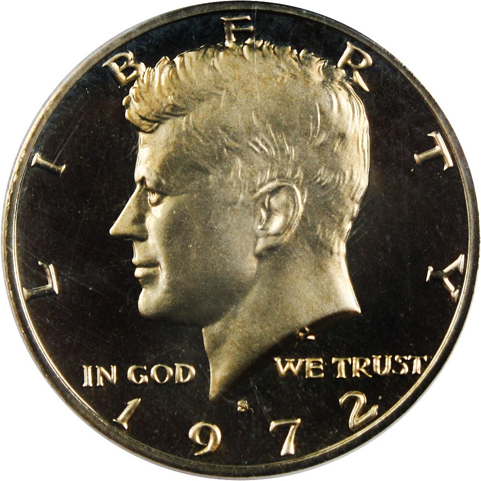 image for: 1972-S 50c PCGS Proof 69 DCAM